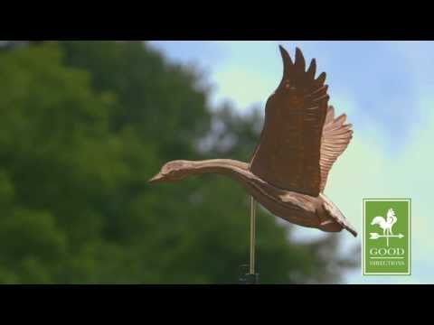 Good Directions 9663P Goose Weathervane - Polished Copper