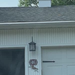Linda S. 32 cupola on garage roof