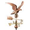 955P smithsonian eagle weathervane polished copper