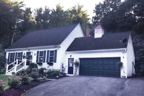 copper roofed cupola for house NH