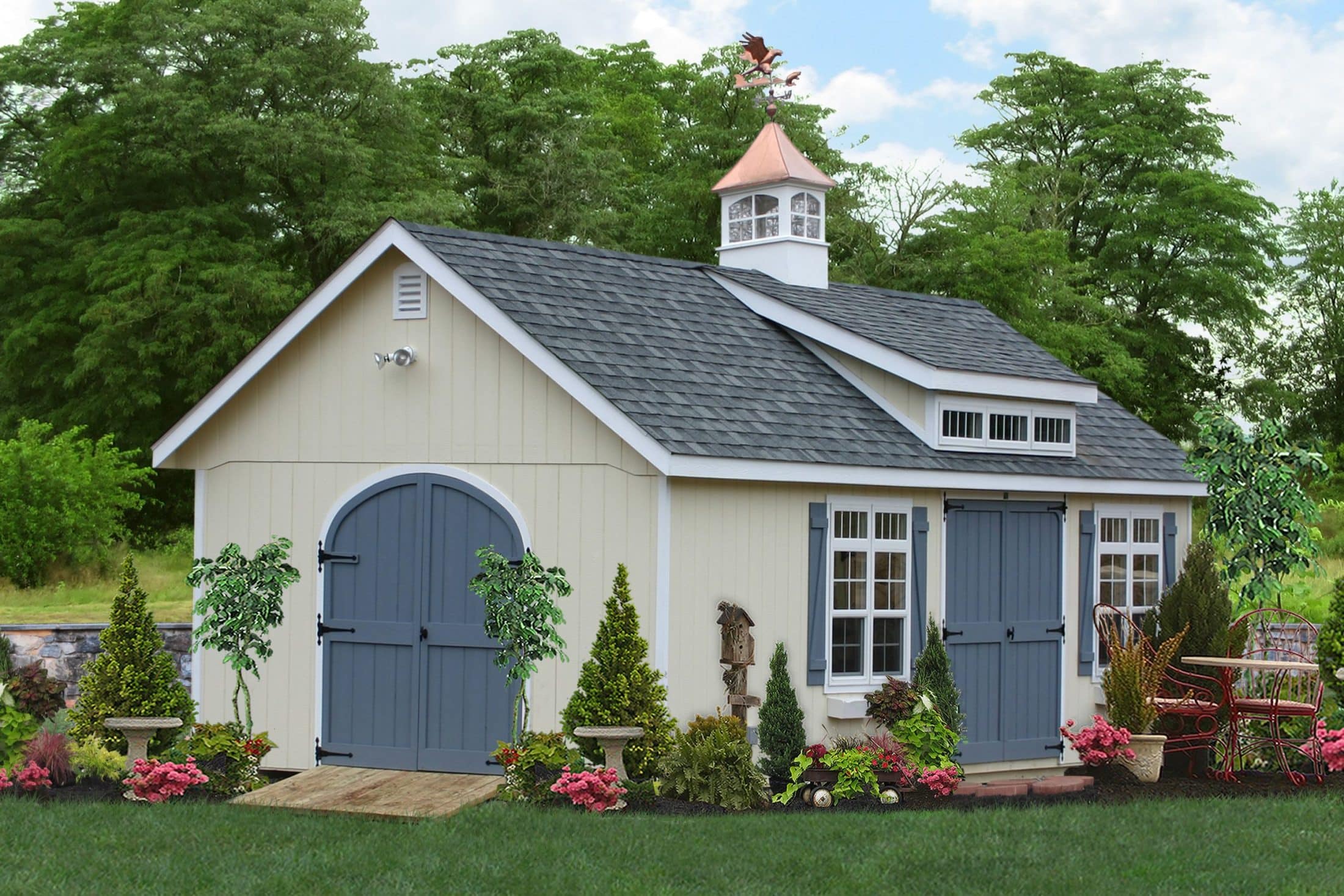 cupola light for shed