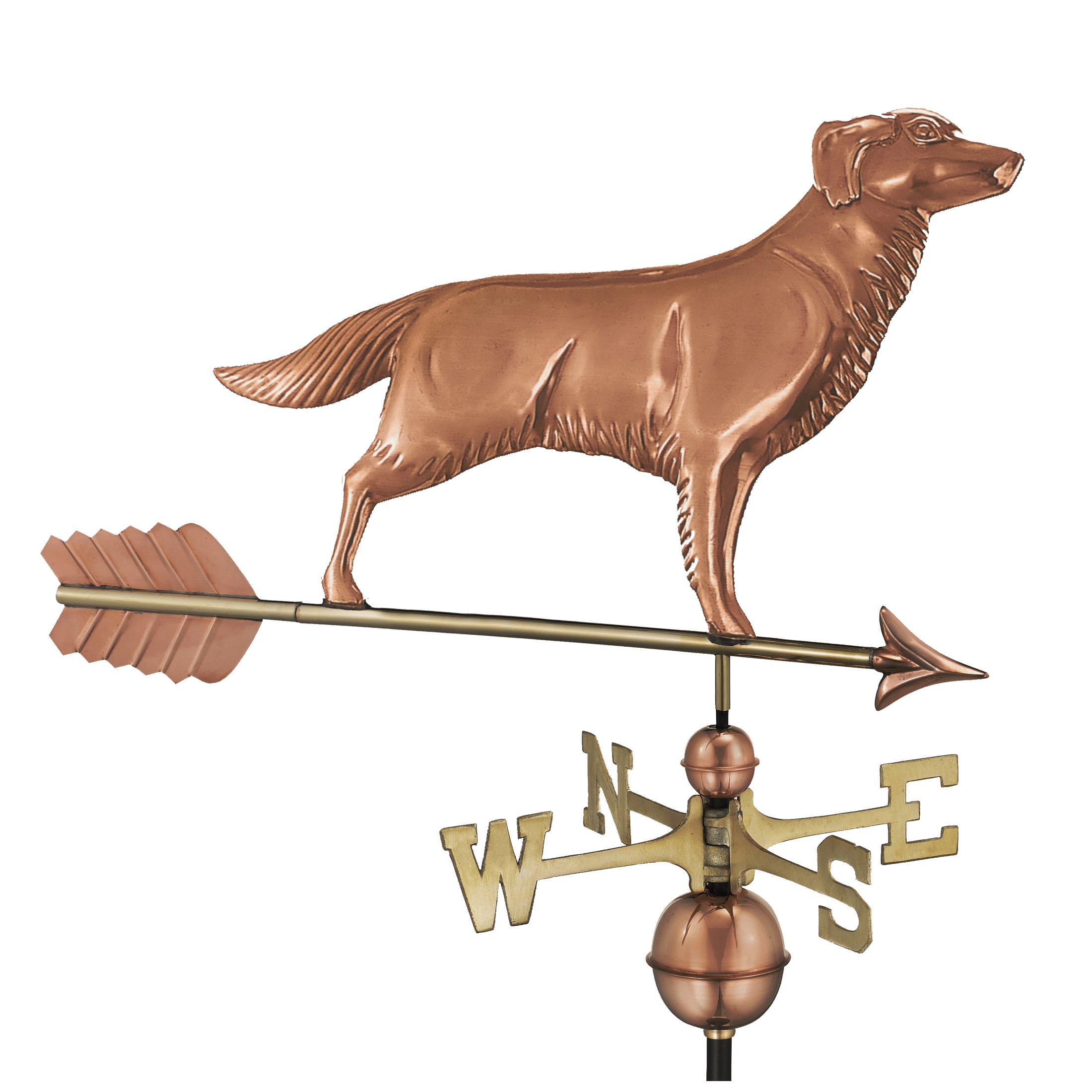 Golden Retriever with Arrow Weathervane Ideas