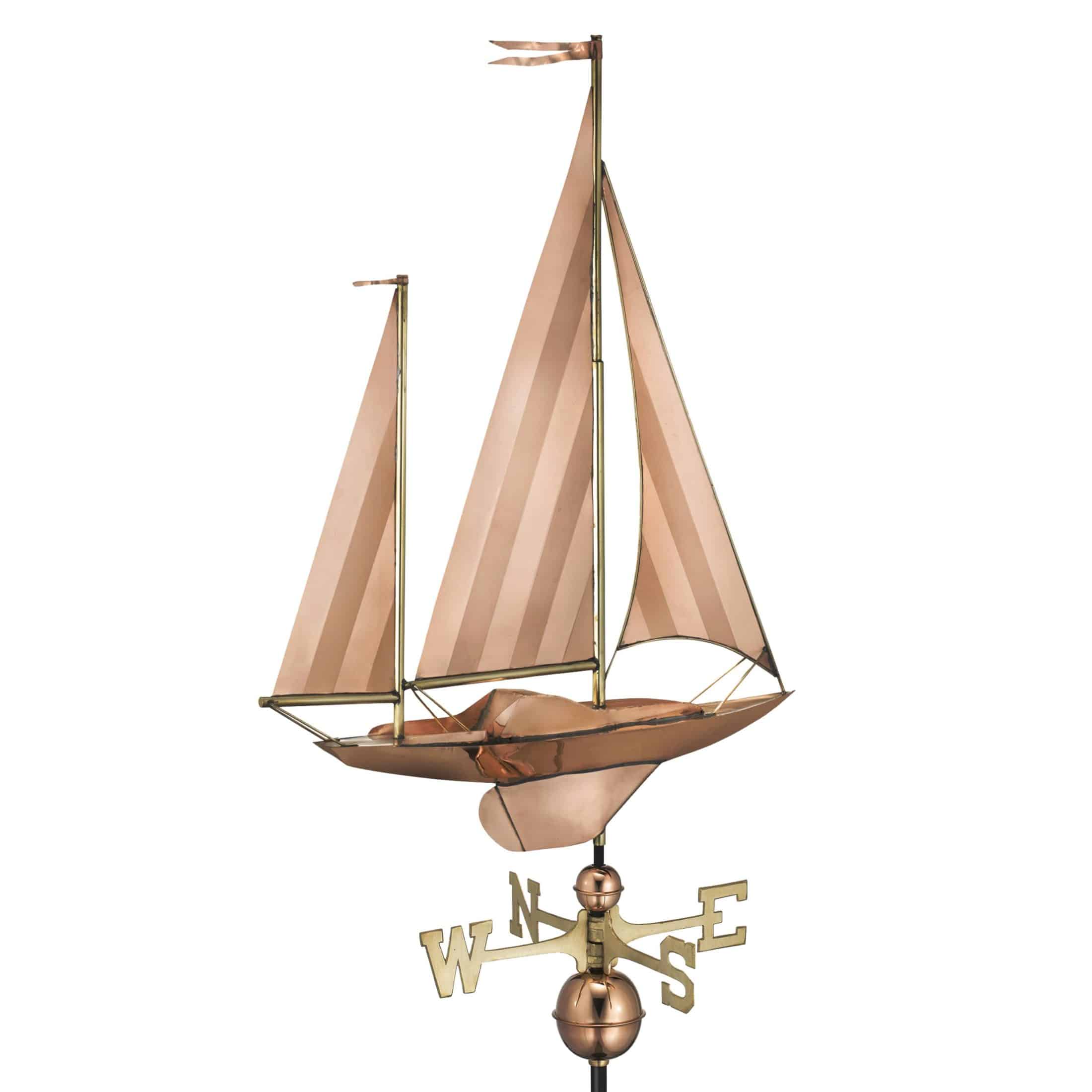 Large Sailboat Weathervane Ideas