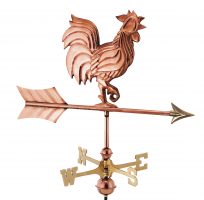 802pr rooster cottage weathervane pure copper