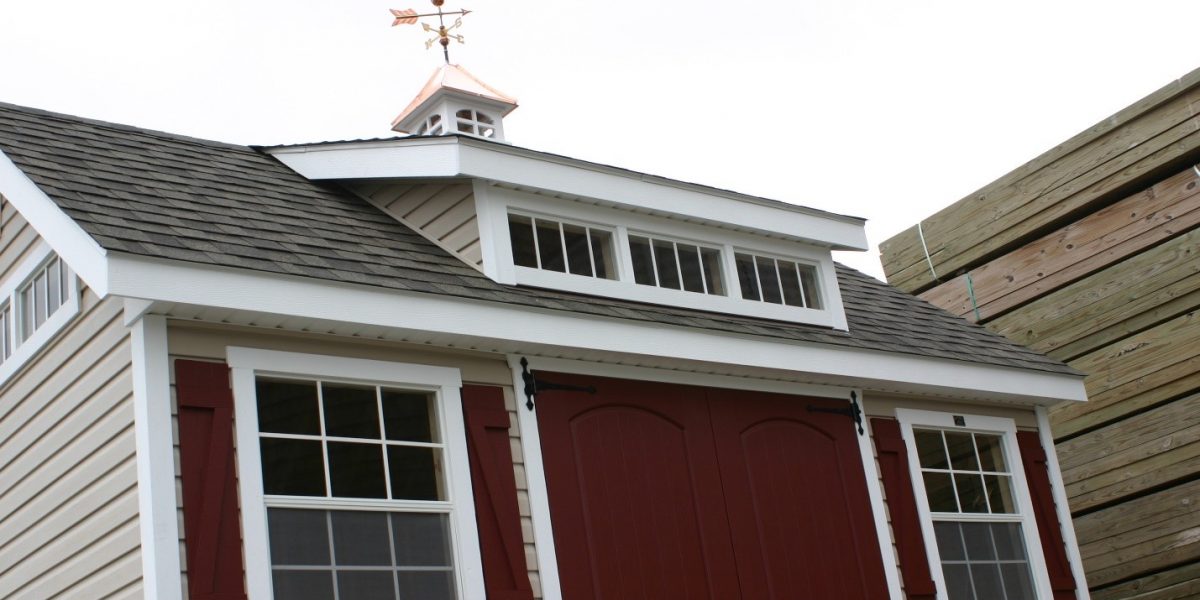 how to properly size a cupola for a shed