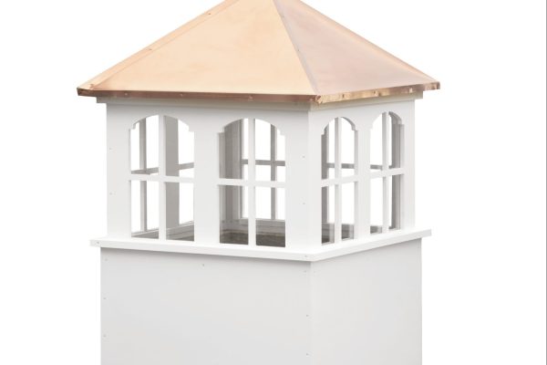 copper cupola roof with windows