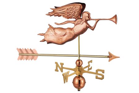 angel copper weathervane