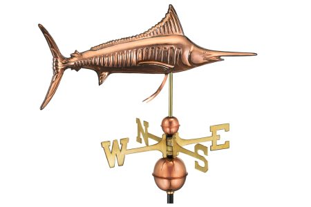 marlin copper weathervane
