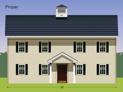 properly sized cupola for a house 48