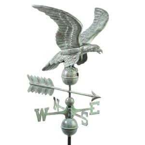 955v1 smithsonian eagle weathervane blue verde copper